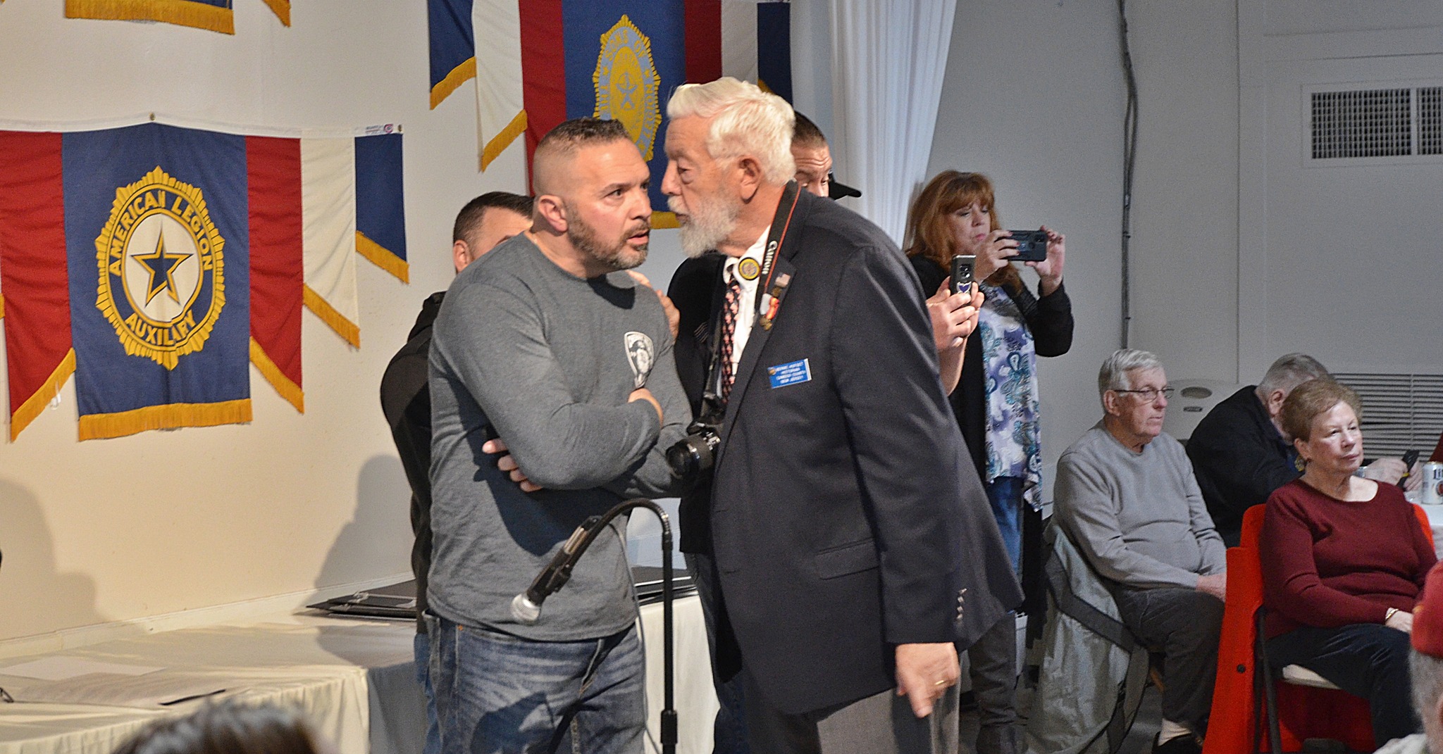 LTC AL BANCROFT Veterans Dinner Cherry Hill American Legion Post 372 American Legion Riders Warriors Watch Riders Thomas J. Flynn Honor 2022 Mission BBQ Cherry Hill PBA Operation Yellow Ribbon