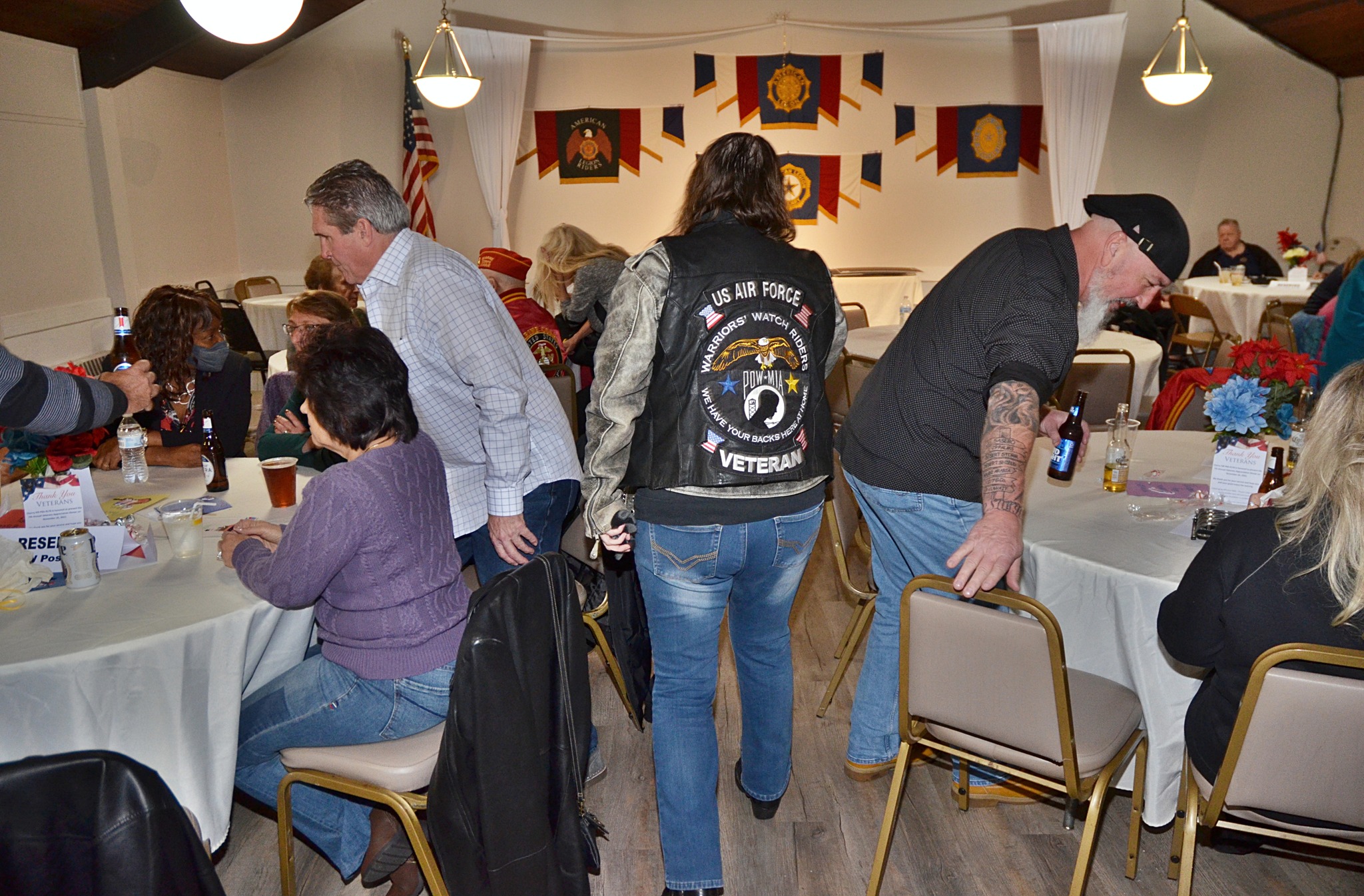LTC AL BANCROFT Veterans Dinner Cherry Hill American Legion Post 372 American Legion Riders Warriors Watch Riders Thomas J. Flynn Honor 2022 Mission BBQ Cherry Hill PBA Operation Yellow Ribbon
