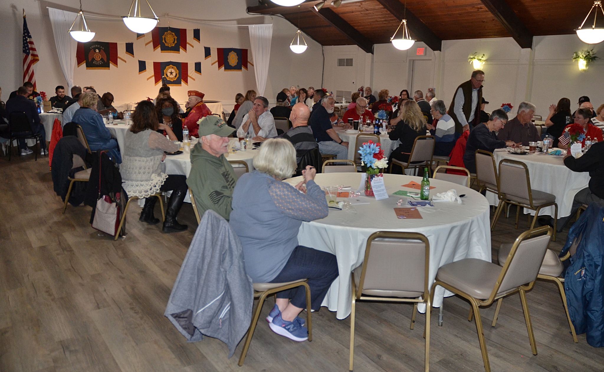 LTC AL BANCROFT Veterans Dinner Cherry Hill American Legion Post 372 American Legion Riders Warriors Watch Riders Thomas J. Flynn Honor 2022 Mission BBQ Cherry Hill PBA Operation Yellow Ribbon