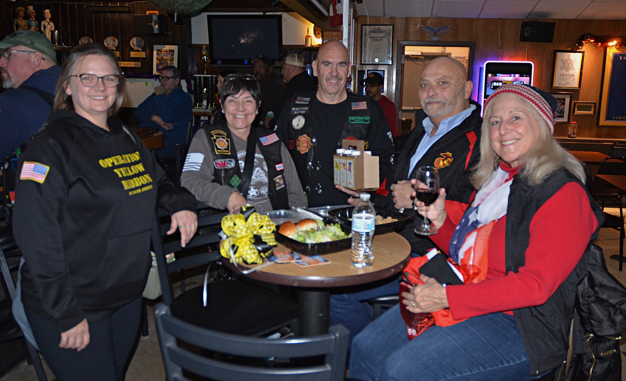 LTC AL BANCROFT Veterans Dinner Cherry Hill American Legion Post 372 American Legion Riders Warriors Watch Riders Thomas J. Flynn Honor 2022 Mission BBQ Cherry Hill PBA Operation Yellow Ribbon