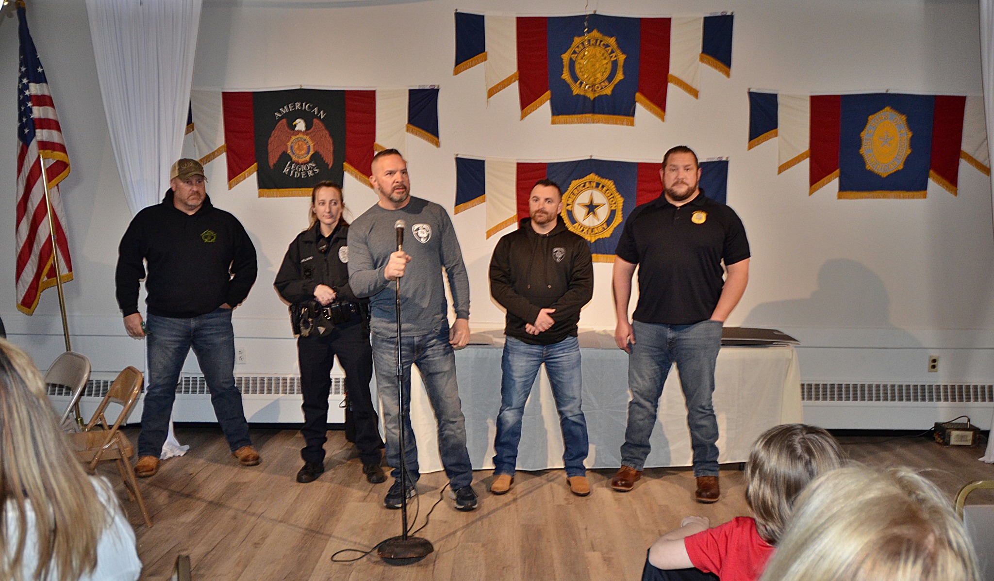 LTC AL BANCROFT Veterans Dinner Cherry Hill American Legion Post 372 American Legion Riders Warriors Watch Riders Thomas J. Flynn Honor 2022 Mission BBQ Cherry Hill PBA Operation Yellow Ribbon