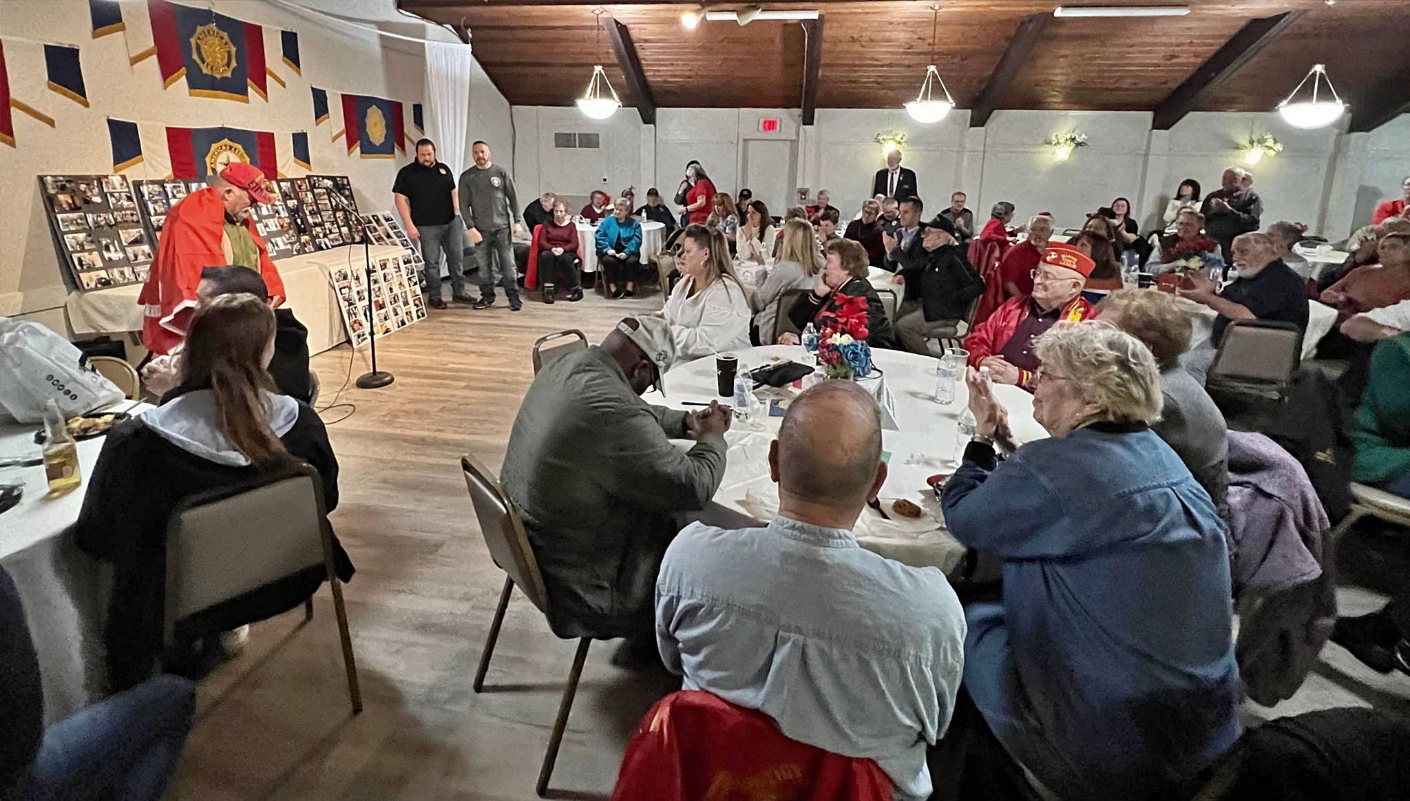 LTC AL BANCROFT Veterans Dinner Cherry Hill American Legion Post 372 American Legion Riders Warriors Watch Riders Thomas J. Flynn Honor 2022 Mission BBQ Cherry Hill PBA Operation Yellow Ribbon