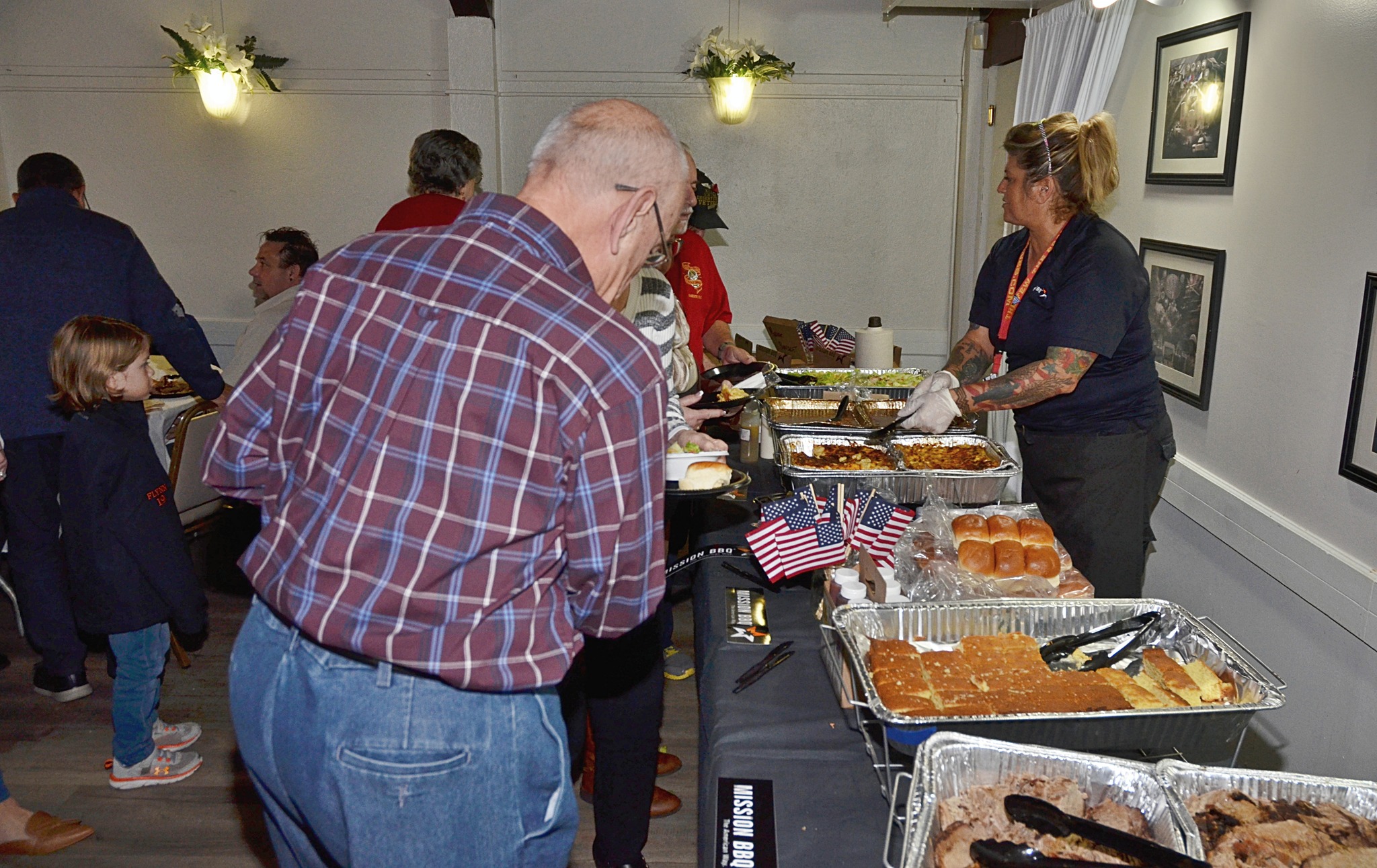 LTC AL BANCROFT Veterans Dinner Cherry Hill American Legion Post 372 American Legion Riders Warriors Watch Riders Thomas J. Flynn Honor 2022 Mission BBQ Cherry Hill PBA Operation Yellow Ribbon