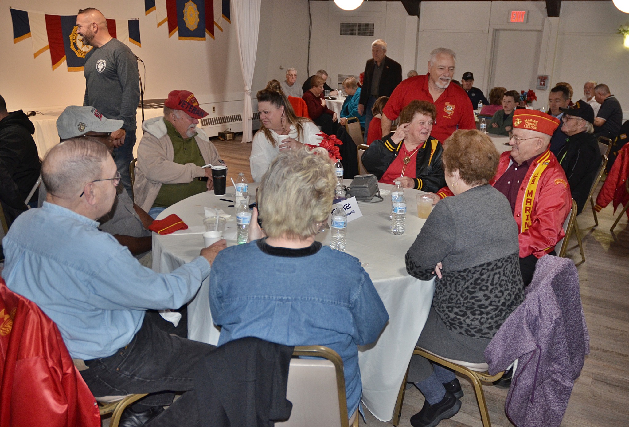 LTC AL BANCROFT Veterans Dinner Cherry Hill American Legion Post 372 American Legion Riders Warriors Watch Riders Thomas J. Flynn Honor 2022 Mission BBQ Cherry Hill PBA Operation Yellow Ribbon