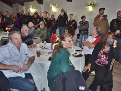 LTC AL BANCROFT Veterans Dinner Cherry Hill American Legion Post 372 American Legion Riders Warriors Watch Riders Thomas J. Flynn Honor 2022 Mission BBQ Cherry Hill PBA Operation Yellow Ribbon