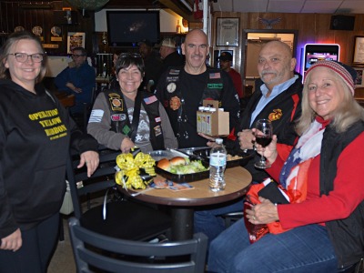 LTC AL BANCROFT Veterans Dinner Cherry Hill American Legion Post 372 American Legion Riders Warriors Watch Riders Thomas J. Flynn Honor 2022 Mission BBQ Cherry Hill PBA Operation Yellow Ribbon