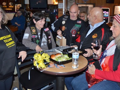 LTC AL BANCROFT Veterans Dinner Cherry Hill American Legion Post 372 American Legion Riders Warriors Watch Riders Thomas J. Flynn Honor 2022 Mission BBQ Cherry Hill PBA Operation Yellow Ribbon