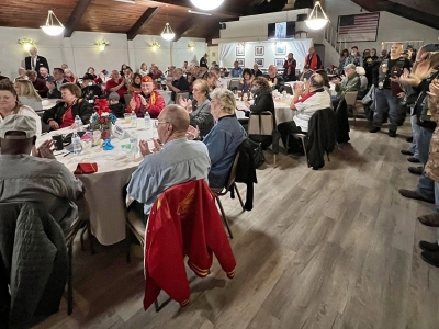 LTC AL BANCROFT Veterans Dinner Cherry Hill American Legion Post 372 American Legion Riders Warriors Watch Riders Thomas J. Flynn Honor 2022 Mission BBQ Cherry Hill PBA Operation Yellow Ribbon