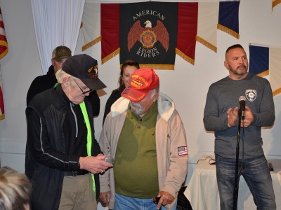 LTC AL BANCROFT Veterans Dinner Cherry Hill American Legion Post 372 American Legion Riders Warriors Watch Riders Thomas J. Flynn Honor 2022 Mission BBQ Cherry Hill PBA Operation Yellow Ribbon