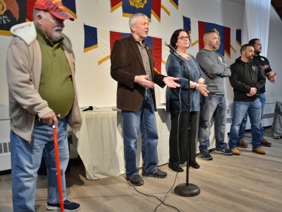 LTC AL BANCROFT Veterans Dinner Cherry Hill American Legion Post 372 American Legion Riders Warriors Watch Riders Thomas J. Flynn Honor 2022 Mission BBQ Cherry Hill PBA Operation Yellow Ribbon