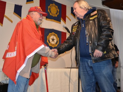 LTC AL BANCROFT Veterans Dinner Cherry Hill American Legion Post 372 American Legion Riders Warriors Watch Riders Thomas J. Flynn Honor 2022 Mission BBQ Cherry Hill PBA Operation Yellow Ribbon