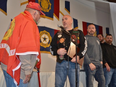 LTC AL BANCROFT Veterans Dinner Cherry Hill American Legion Post 372 American Legion Riders Warriors Watch Riders Thomas J. Flynn Honor 2022 Mission BBQ Cherry Hill PBA Operation Yellow Ribbon