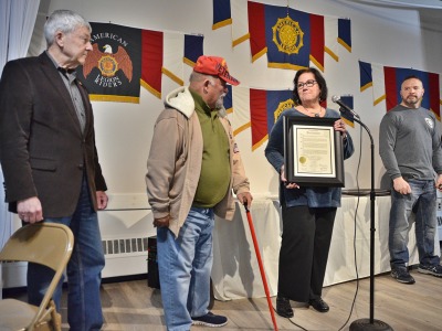 LTC AL BANCROFT Veterans Dinner Cherry Hill American Legion Post 372 American Legion Riders Warriors Watch Riders Thomas J. Flynn Honor 2022 Mission BBQ Cherry Hill PBA Operation Yellow Ribbon