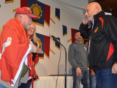 LTC AL BANCROFT Veterans Dinner Cherry Hill American Legion Post 372 American Legion Riders Warriors Watch Riders Thomas J. Flynn Honor 2022 Mission BBQ Cherry Hill PBA Operation Yellow Ribbon