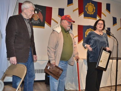 LTC AL BANCROFT Veterans Dinner Cherry Hill American Legion Post 372 American Legion Riders Warriors Watch Riders Thomas J. Flynn Honor 2022 Mission BBQ Cherry Hill PBA Operation Yellow Ribbon