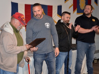 LTC AL BANCROFT Veterans Dinner Cherry Hill American Legion Post 372 American Legion Riders Warriors Watch Riders Thomas J. Flynn Honor 2022 Mission BBQ Cherry Hill PBA Operation Yellow Ribbon