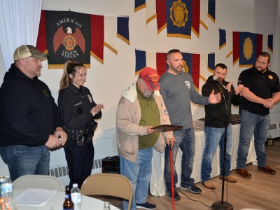 LTC AL BANCROFT Veterans Dinner Cherry Hill American Legion Post 372 American Legion Riders Warriors Watch Riders Thomas J. Flynn Honor 2022 Mission BBQ Cherry Hill PBA Operation Yellow Ribbon