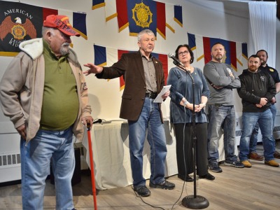 LTC AL BANCROFT Veterans Dinner Cherry Hill American Legion Post 372 American Legion Riders Warriors Watch Riders Thomas J. Flynn Honor 2022 Mission BBQ Cherry Hill PBA Operation Yellow Ribbon