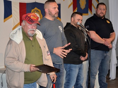 LTC AL BANCROFT Veterans Dinner Cherry Hill American Legion Post 372 American Legion Riders Warriors Watch Riders Thomas J. Flynn Honor 2022 Mission BBQ Cherry Hill PBA Operation Yellow Ribbon