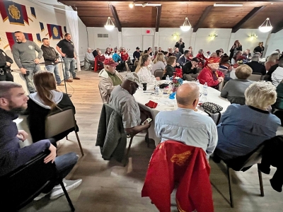 LTC AL BANCROFT Veterans Dinner Cherry Hill American Legion Post 372 American Legion Riders Warriors Watch Riders Thomas J. Flynn Honor 2022 Mission BBQ Cherry Hill PBA Operation Yellow Ribbon