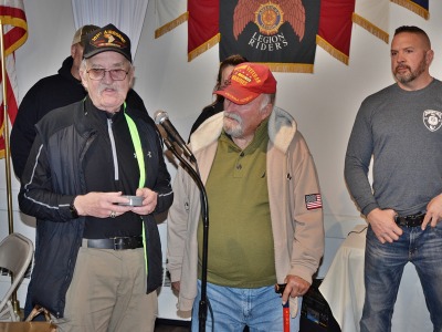 LTC AL BANCROFT Veterans Dinner Cherry Hill American Legion Post 372 American Legion Riders Warriors Watch Riders Thomas J. Flynn Honor 2022 Mission BBQ Cherry Hill PBA Operation Yellow Ribbon