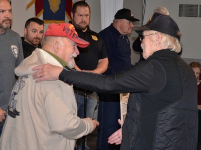 LTC AL BANCROFT Veterans Dinner Cherry Hill American Legion Post 372 American Legion Riders Warriors Watch Riders Thomas J. Flynn Honor 2022 Mission BBQ Cherry Hill PBA Operation Yellow Ribbon