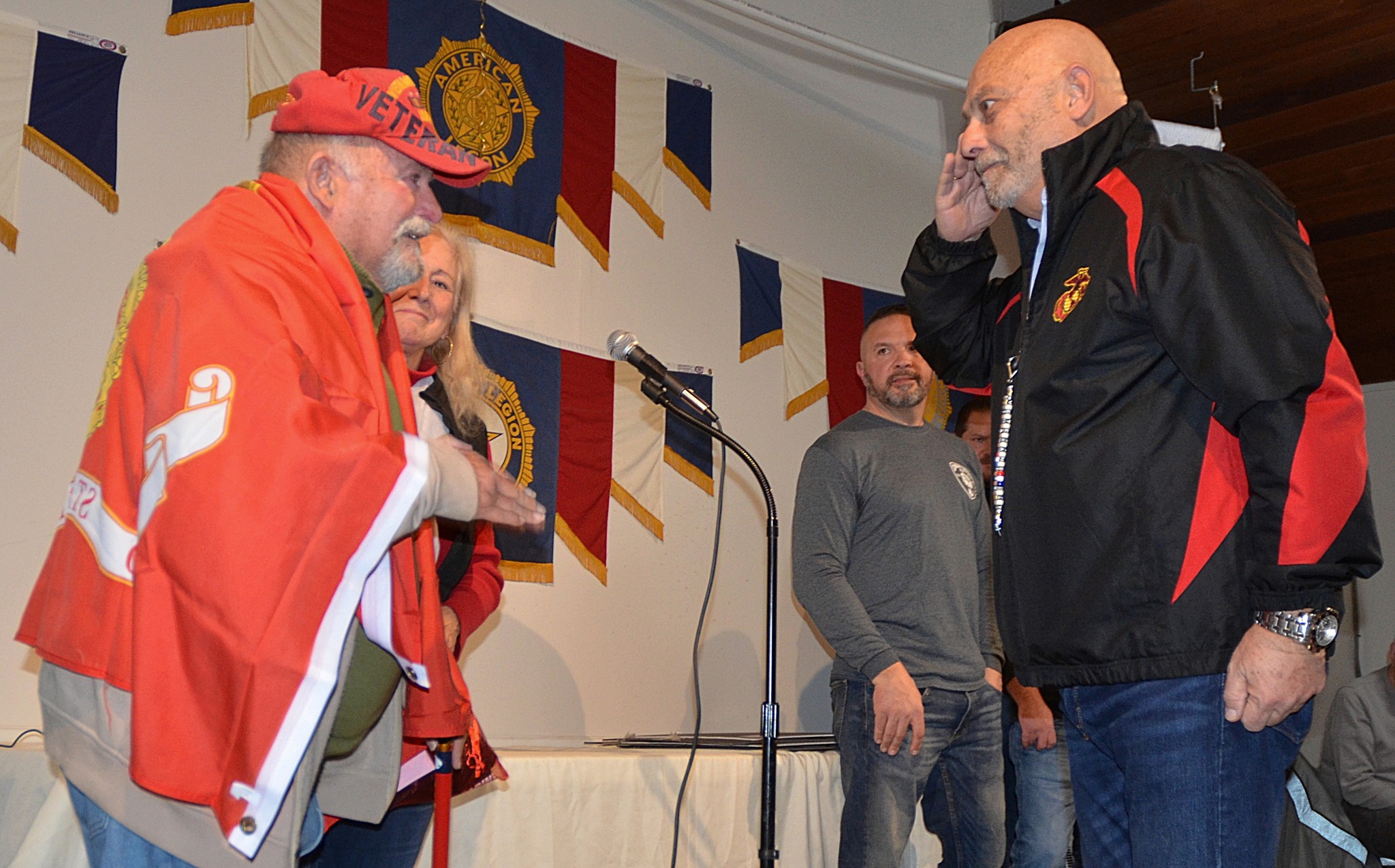 LTC AL BANCROFT Veterans Dinner Cherry Hill American Legion Post 372 American Legion Riders Warriors Watch Riders Thomas J. Flynn Honor 2022 Mission BBQ Cherry Hill PBA Operation Yellow Ribbon