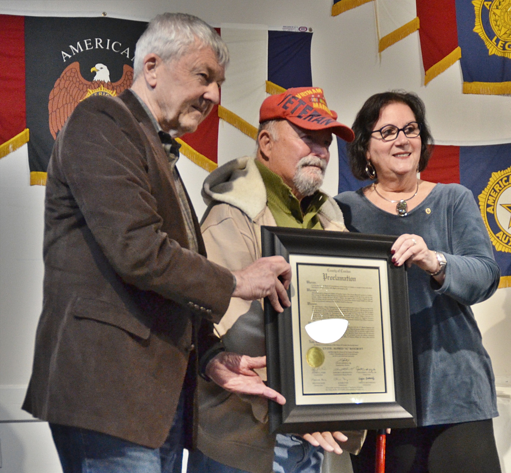 LTC AL BANCROFT Veterans Dinner Cherry Hill American Legion Post 372 American Legion Riders Warriors Watch Riders Thomas J. Flynn Honor 2022 Mission BBQ Cherry Hill PBA Operation Yellow Ribbon