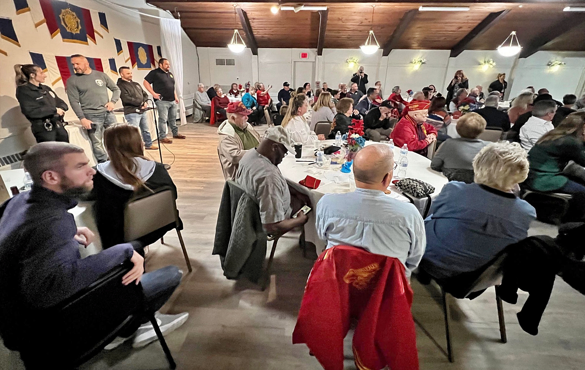 LTC AL BANCROFT Veterans Dinner Cherry Hill American Legion Post 372 American Legion Riders Warriors Watch Riders Thomas J. Flynn Honor 2022 Mission BBQ Cherry Hill PBA Operation Yellow Ribbon
