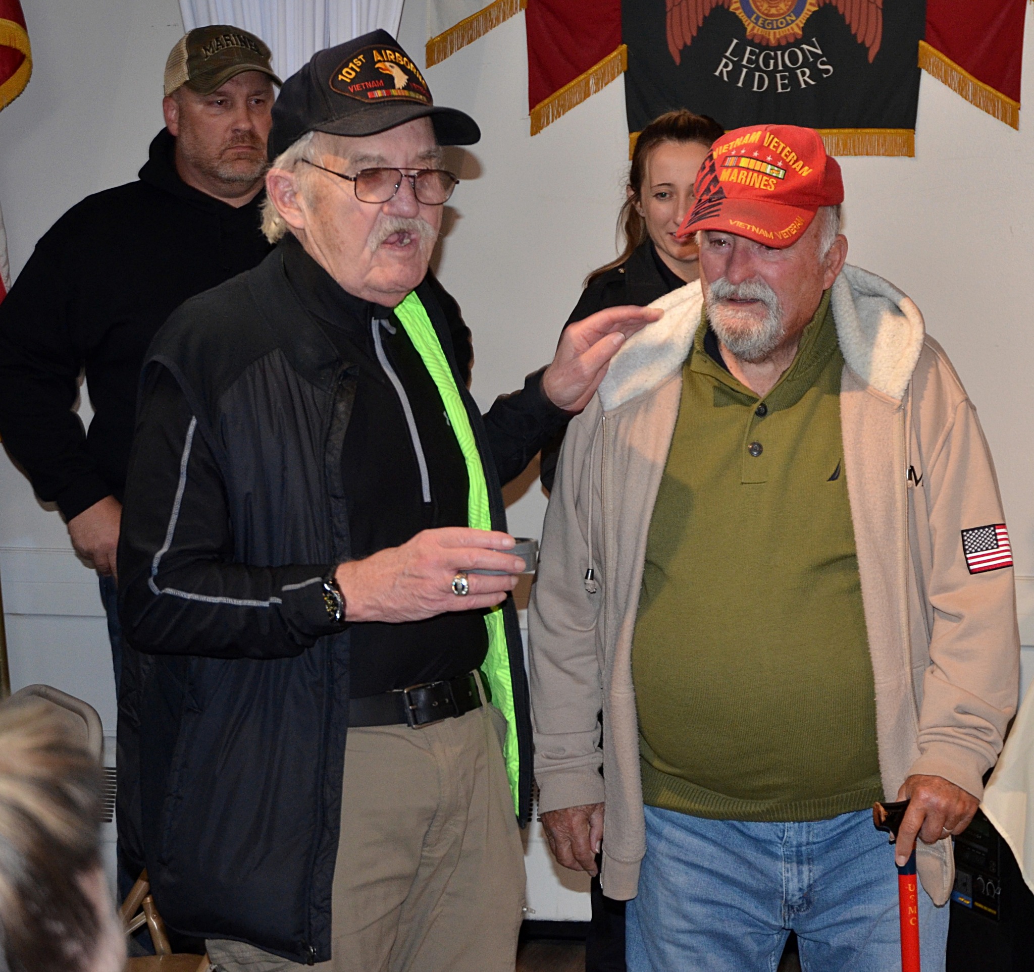 LTC AL BANCROFT Veterans Dinner Cherry Hill American Legion Post 372 American Legion Riders Warriors Watch Riders Thomas J. Flynn Honor 2022 Mission BBQ Cherry Hill PBA Operation Yellow Ribbon