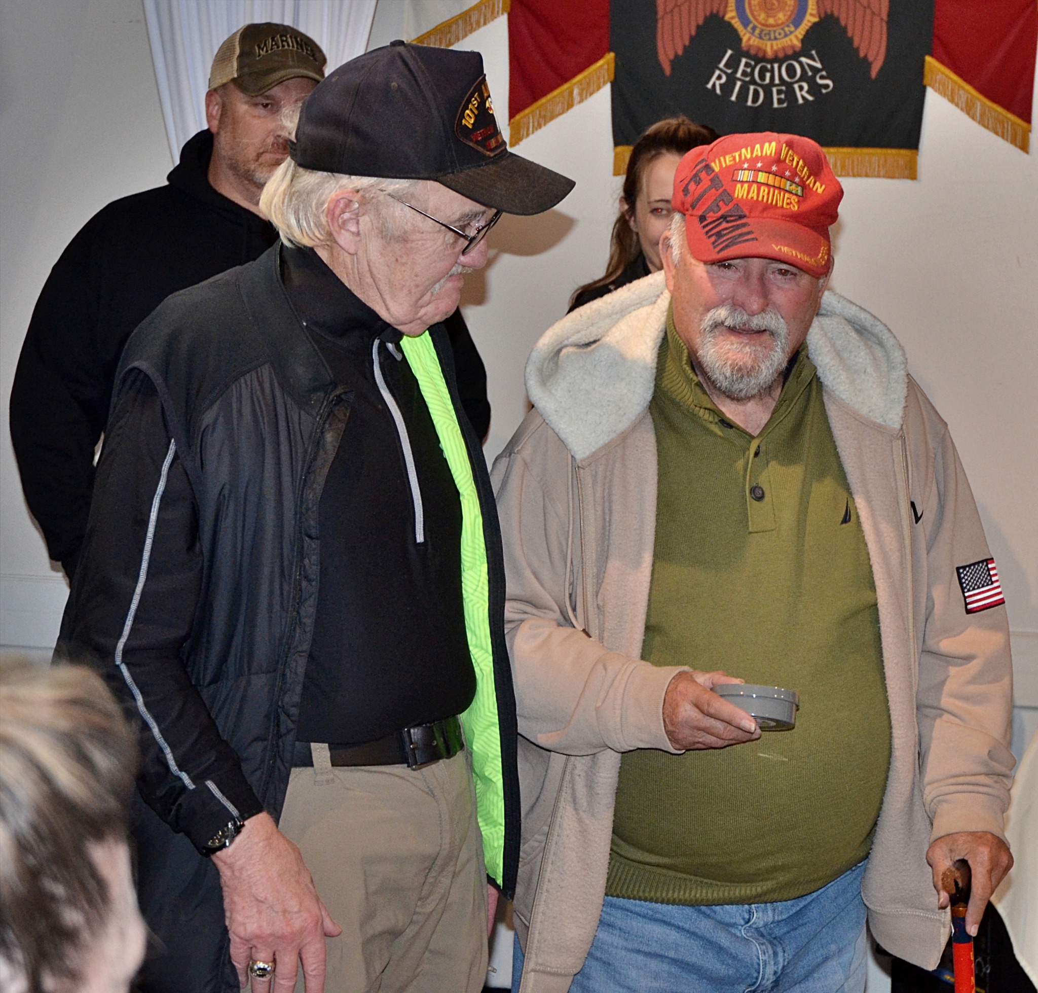 LTC AL BANCROFT Veterans Dinner Cherry Hill American Legion Post 372 American Legion Riders Warriors Watch Riders Thomas J. Flynn Honor 2022 Mission BBQ Cherry Hill PBA Operation Yellow Ribbon