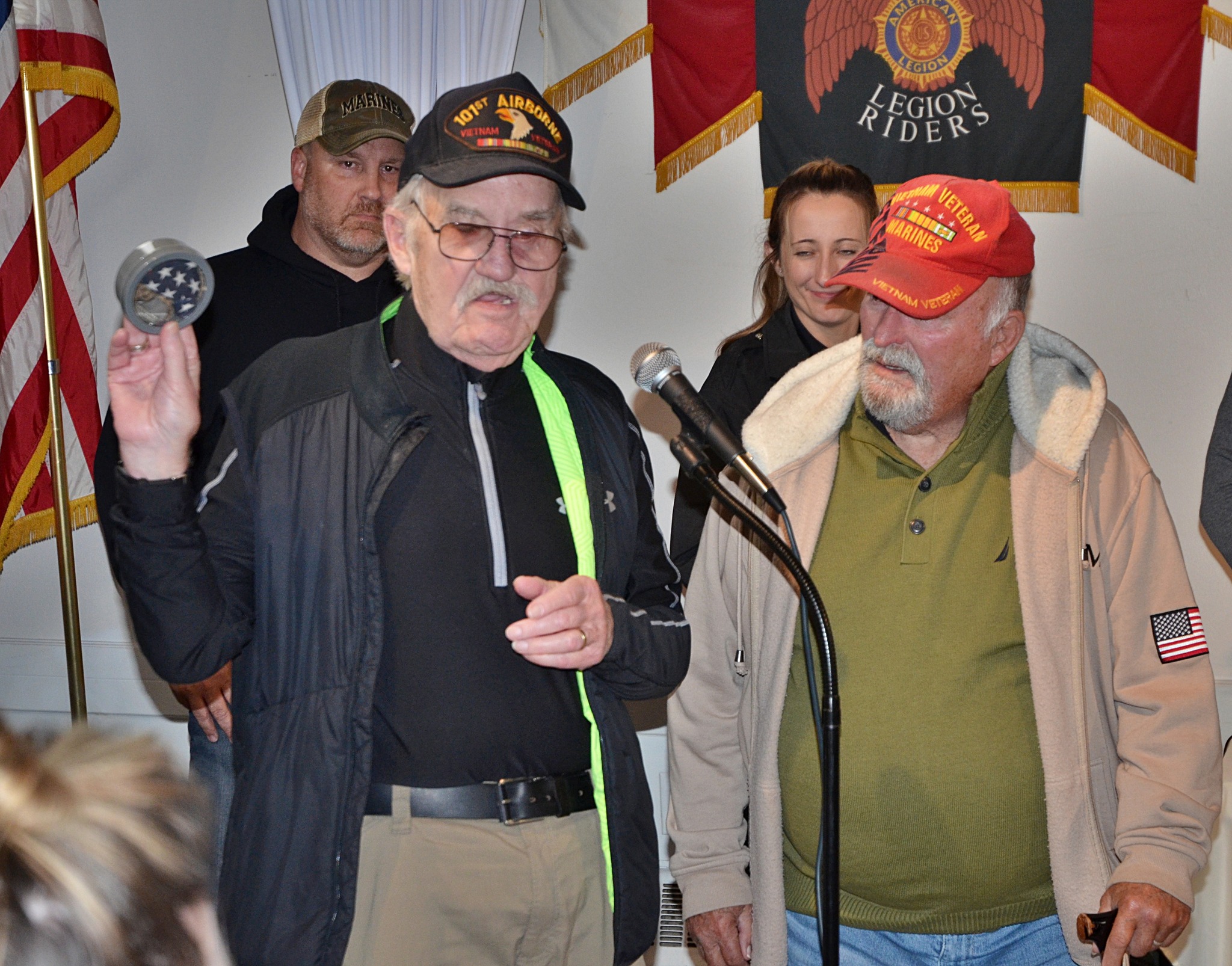 LTC AL BANCROFT Veterans Dinner Cherry Hill American Legion Post 372 American Legion Riders Warriors Watch Riders Thomas J. Flynn Honor 2022 Mission BBQ Cherry Hill PBA Operation Yellow Ribbon