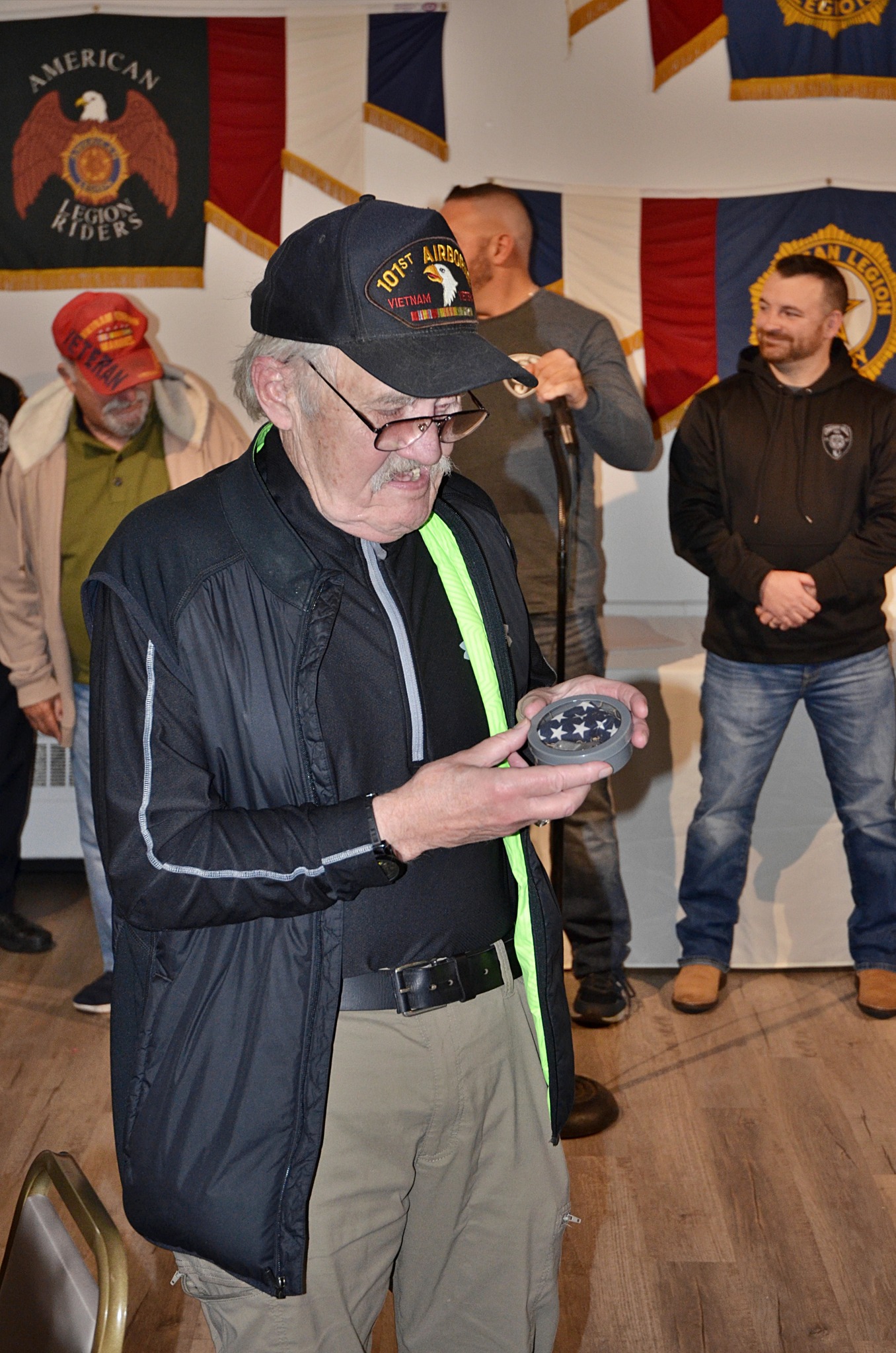 LTC AL BANCROFT Veterans Dinner Cherry Hill American Legion Post 372 American Legion Riders Warriors Watch Riders Thomas J. Flynn Honor 2022 Mission BBQ Cherry Hill PBA Operation Yellow Ribbon