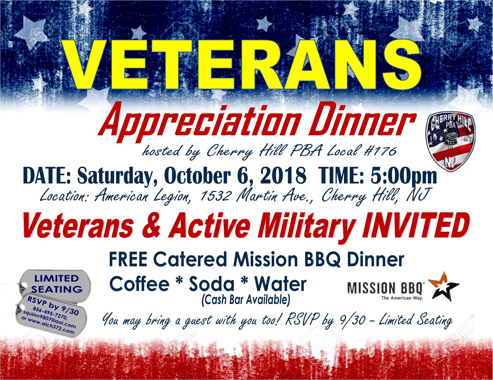 FREE Veterans Dinner