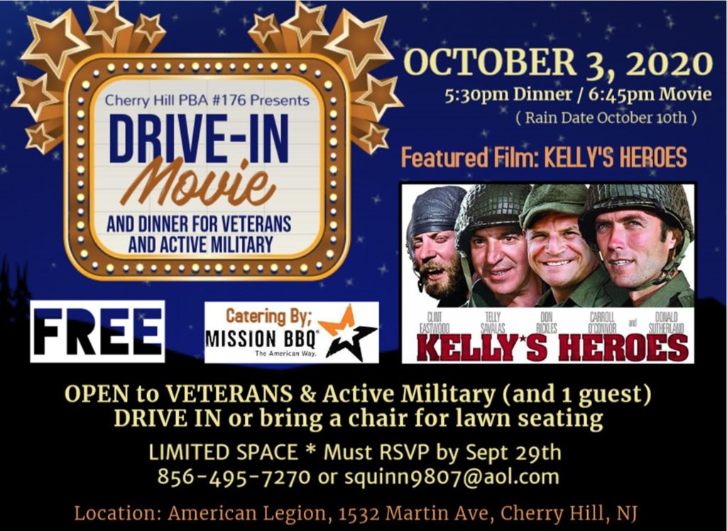 Drive In Movie & Dinner for Vets & Active Military ...