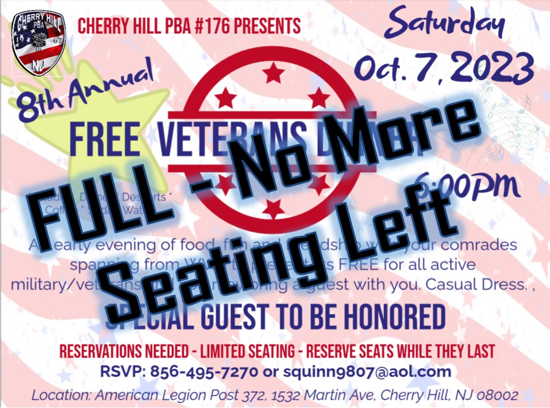8th Annual FREE Veterans Dinner