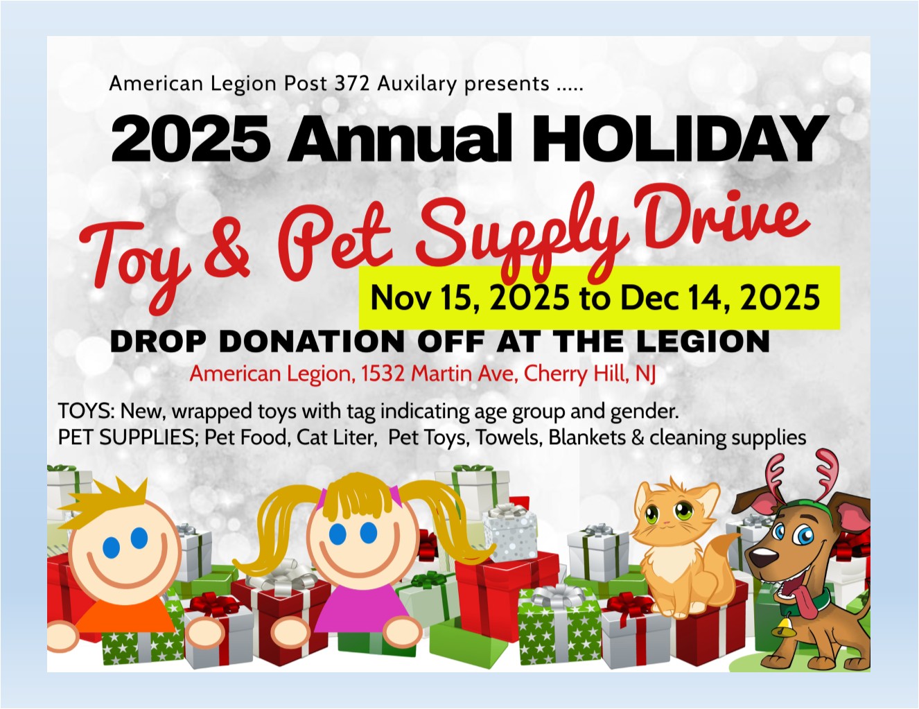Toy & Pet Drive