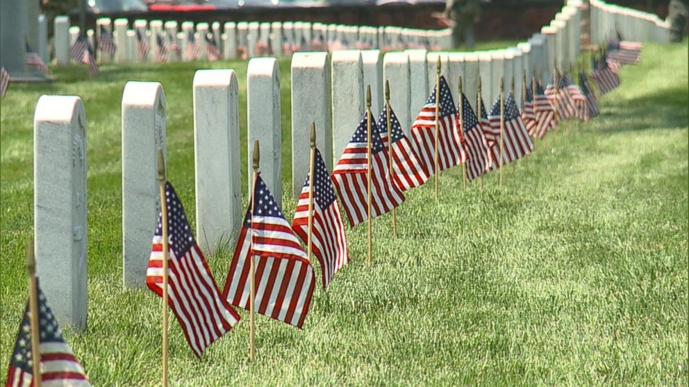 Flagging of Colestown Cemetery