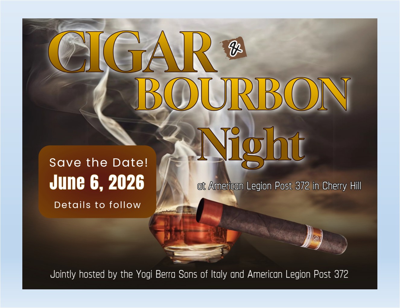 Cigar Night - Hosted by American Legion Post 372 and Sons of Italy