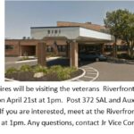 Visit to Veterans at Riverfront Rehab and Healthcare Ctr