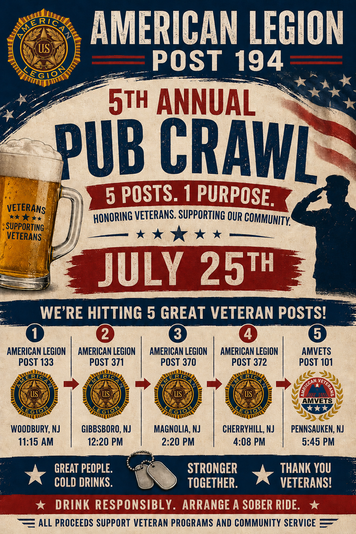 Welcome Florence Legion Pub Crawl